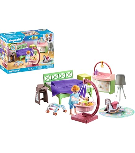 Amazon.com: PLAYMOBIL 5573 - City Life - Maman avec Jumeaux et
